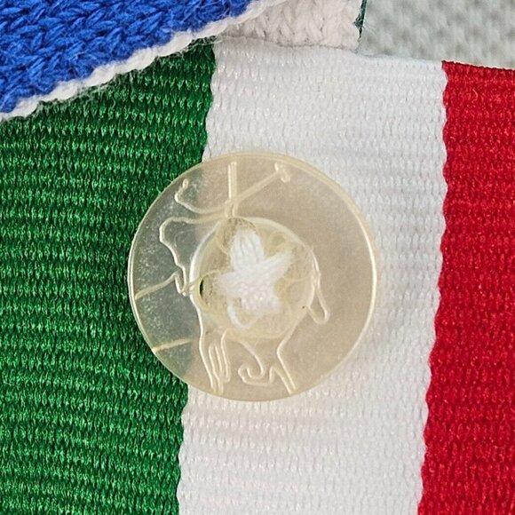 Vintage La Martina Maserati Polo Shirt Official Merchandise White 2004 Mens Sz M - Picture 13 of 14